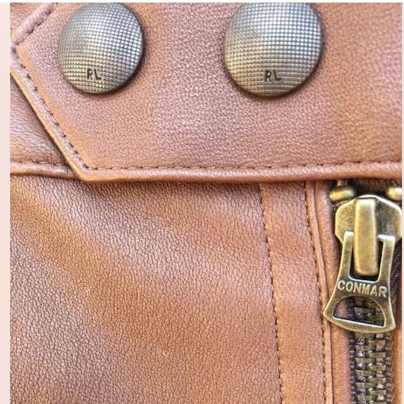 RALPH LAUREN Leather Western Pants Plus Sz 14 NEW! - Picture 6 of 11